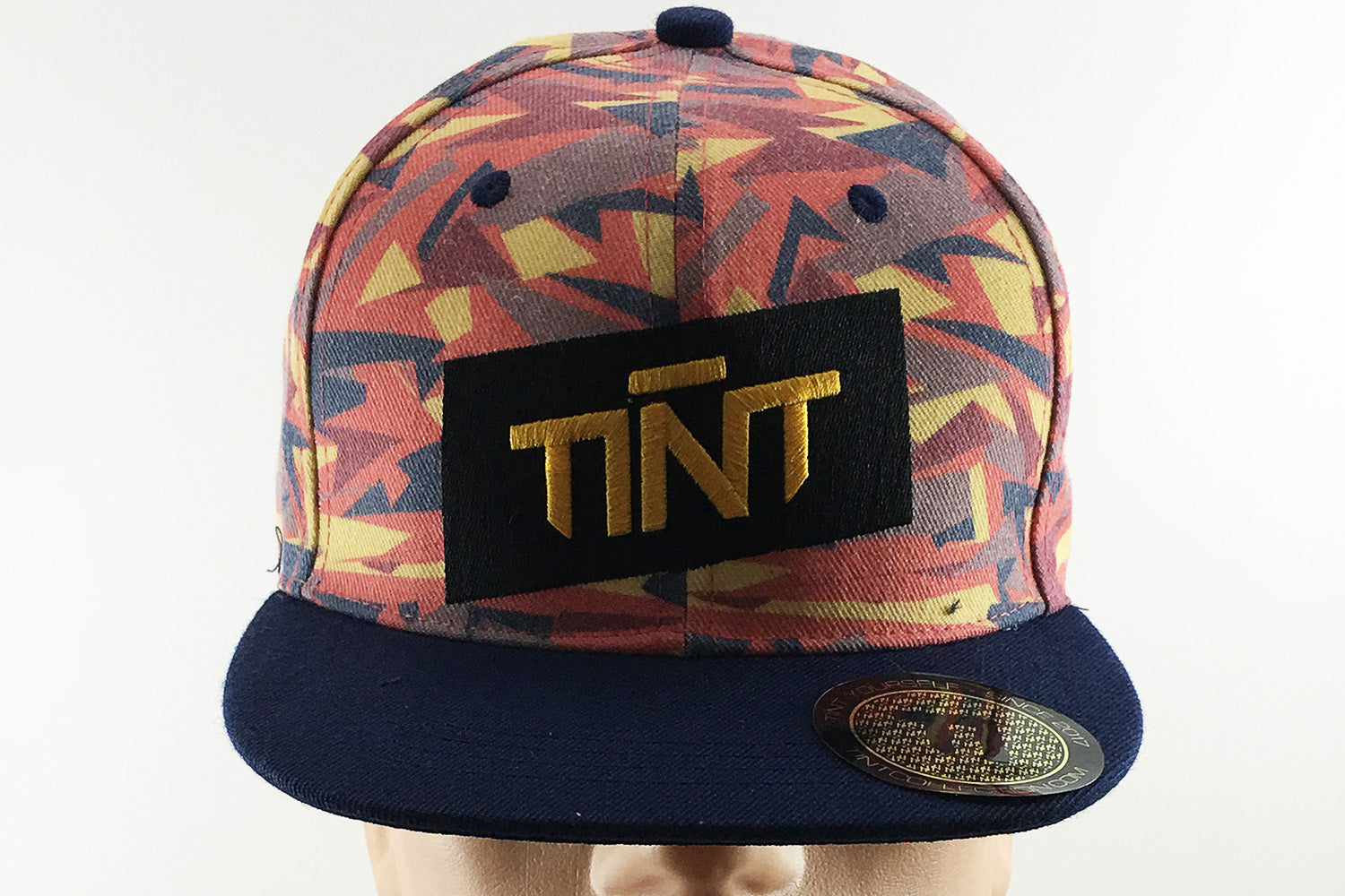 TINT OG Camo Box Logo Snapback Hat