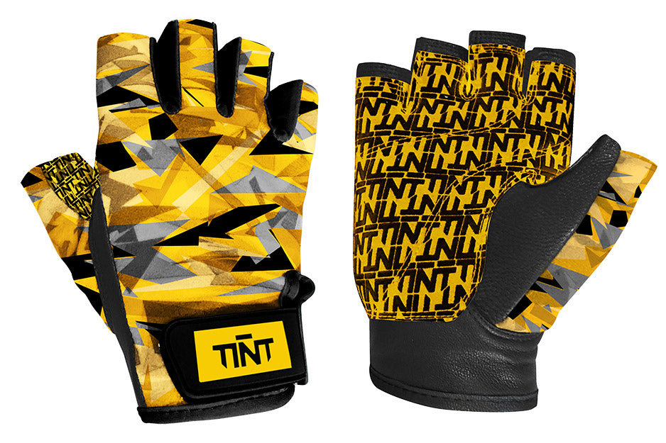 TINT Street Camo Half Finger Gloves