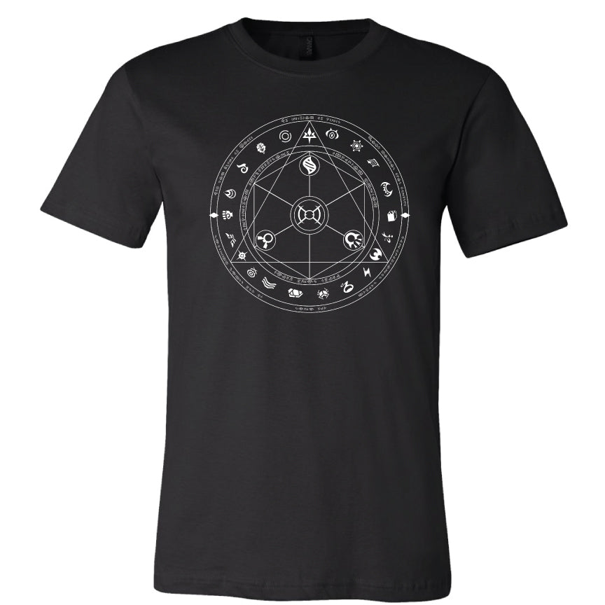 Poke-Alchemy - Black 100% Cotton T-Shirt