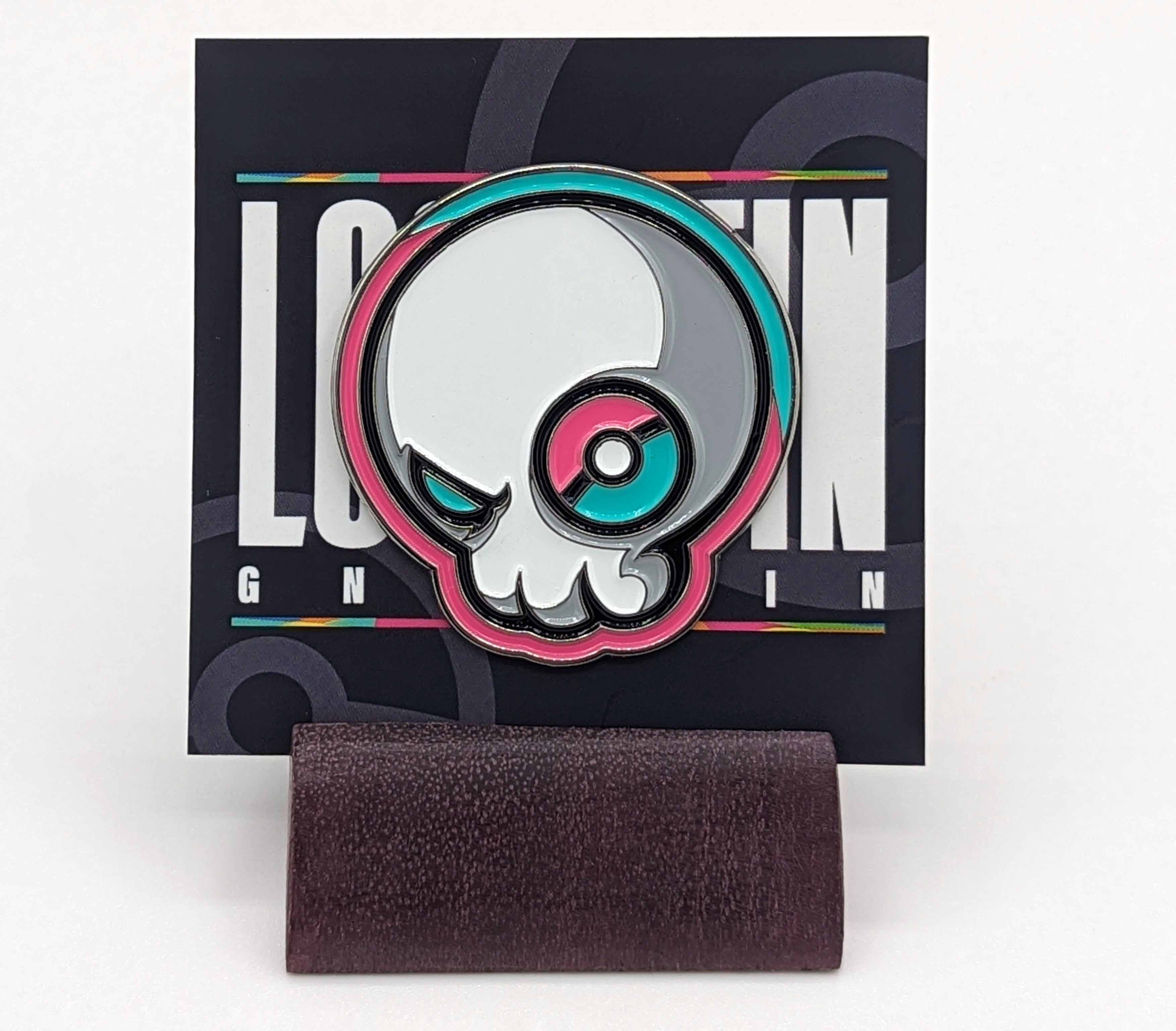 Gnoggin Logo | Lockemon Series | Enamel Metal Pin Packs