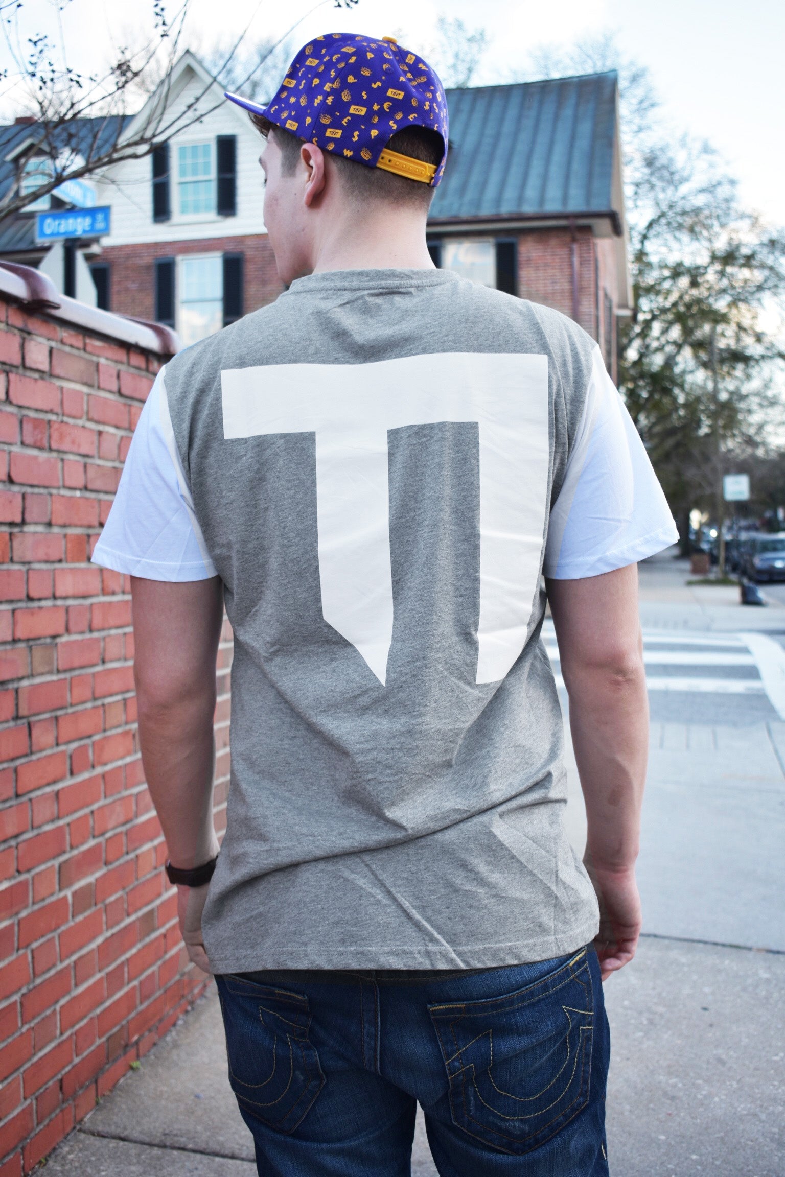 Dual Tone TI Half Logo T-Shirt